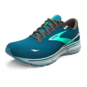 1103931D462 BROOKS GHOST 15 MEN'S SHOES AU/UK M7 EU M41 Moroccan Blue/Black Bud - Like New