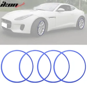 17 inch Blue Heavy Duty Wheel Guard Rim Protecting Trim
