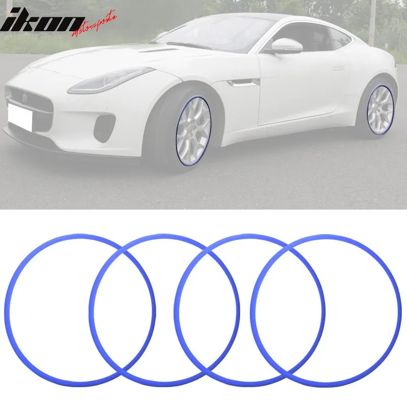 17 inch Blue Heavy Duty Wheel Guard Rim Protecting Trim