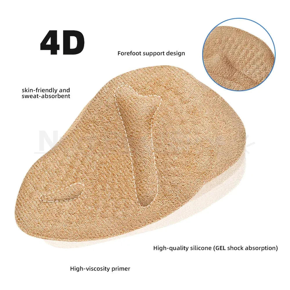 4 Pcs - Non Slip Ball of Foot Gel Cushion