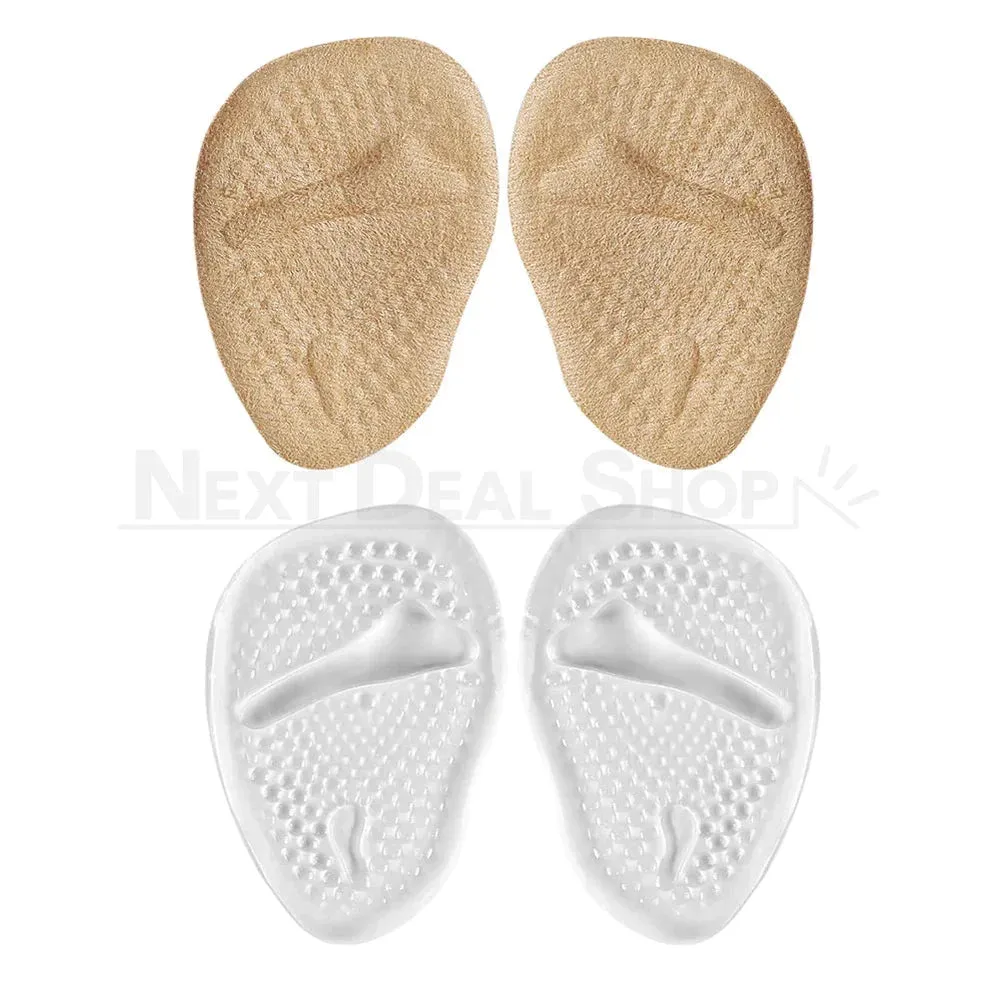 4 Pcs - Non Slip Ball of Foot Gel Cushion