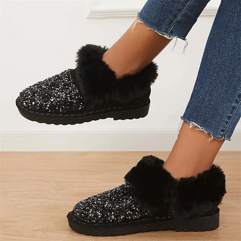 A Foot Pedal Shallow Single Autumn Winter Leisure Home Loafer Shoes Loose Cake Heel Thick Bottom Heel Plus Size Women’s Shoes