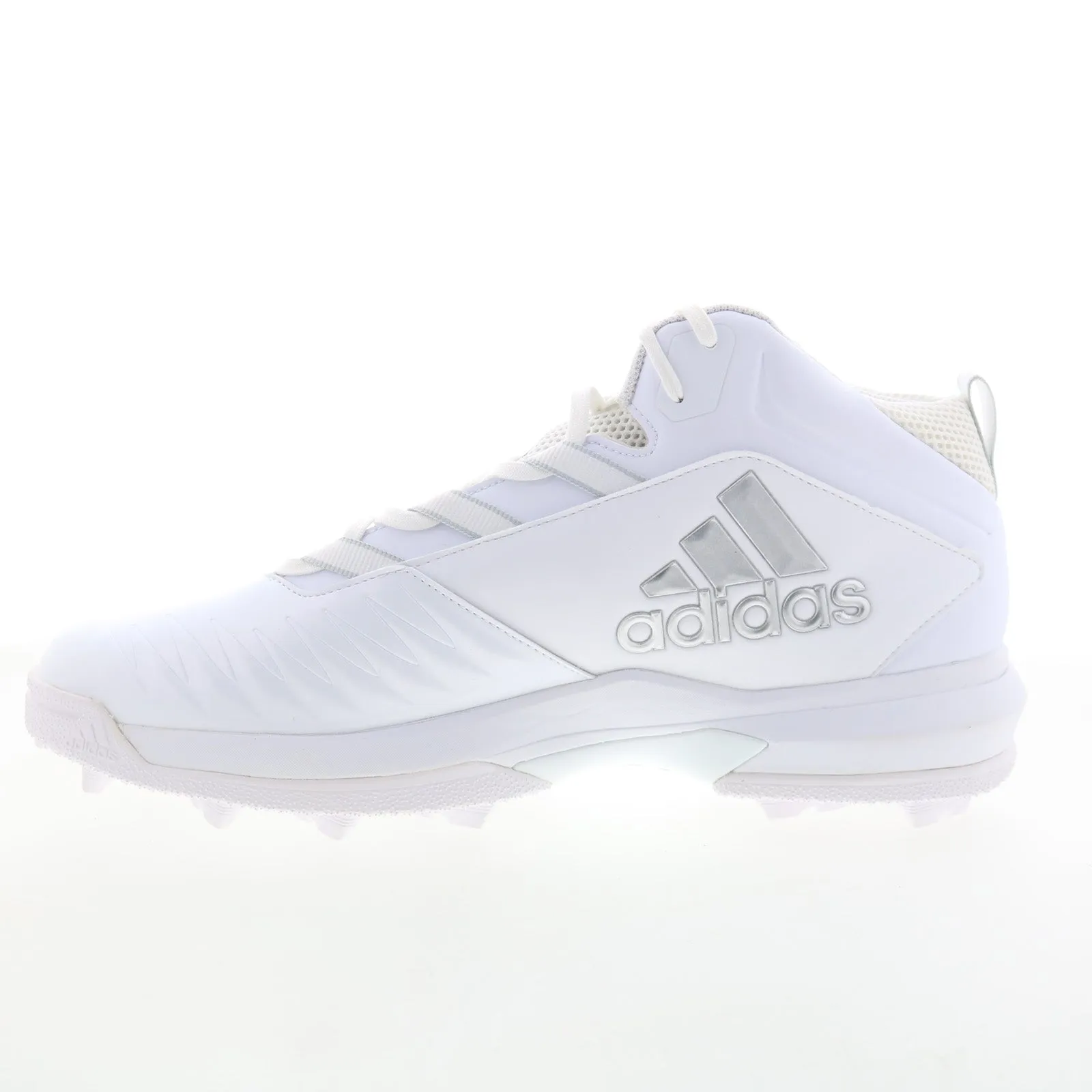 Adidas Nasty Torsion 2E 20 Mens White Wide Athletic Football Cleats Shoes