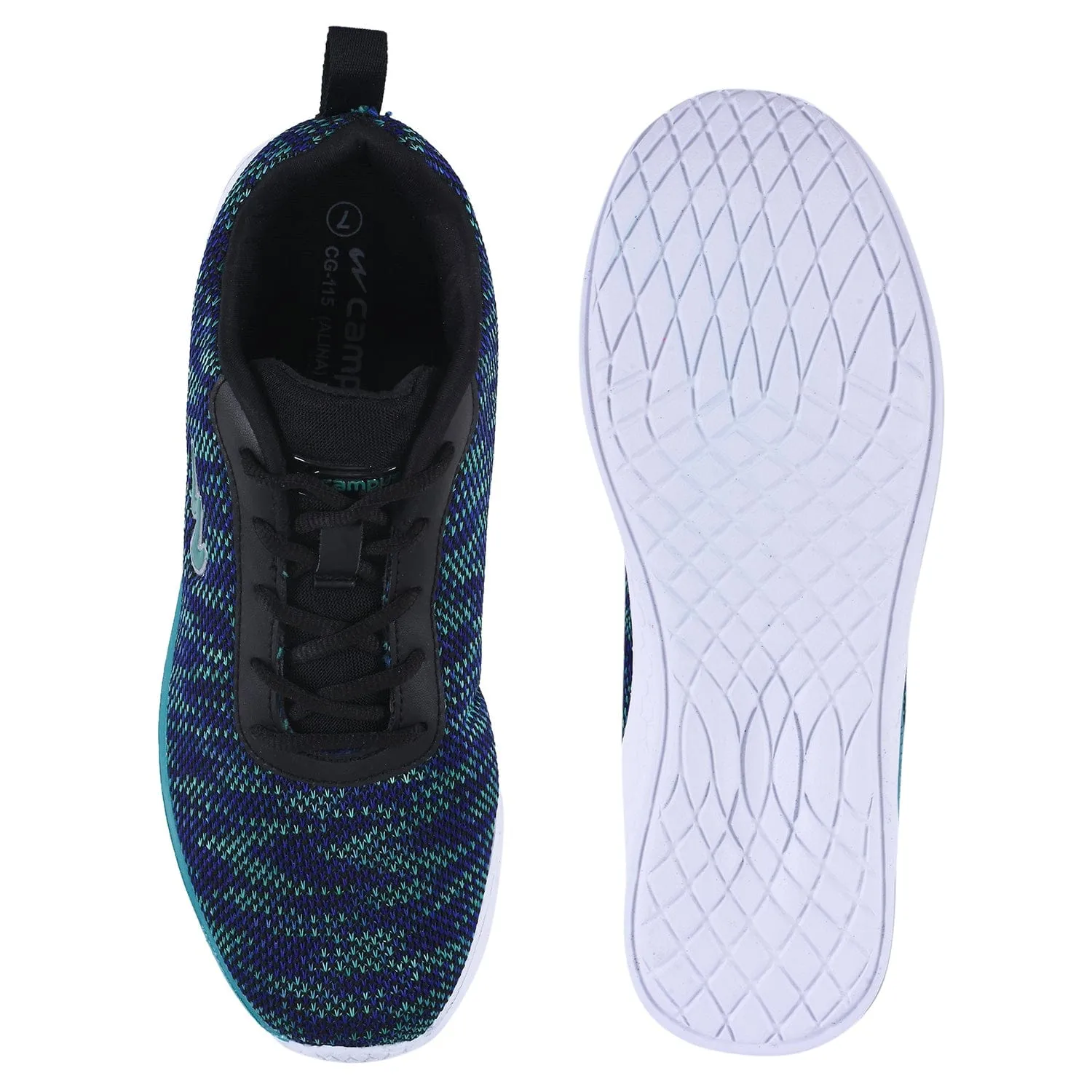 ALINA Blue Women's Running Shoes
