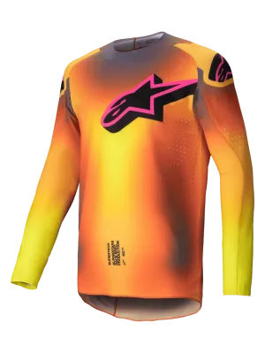 ALPINESTARS 2025 SUPERTECH LIPAN JERSEY - YELLOW PINK