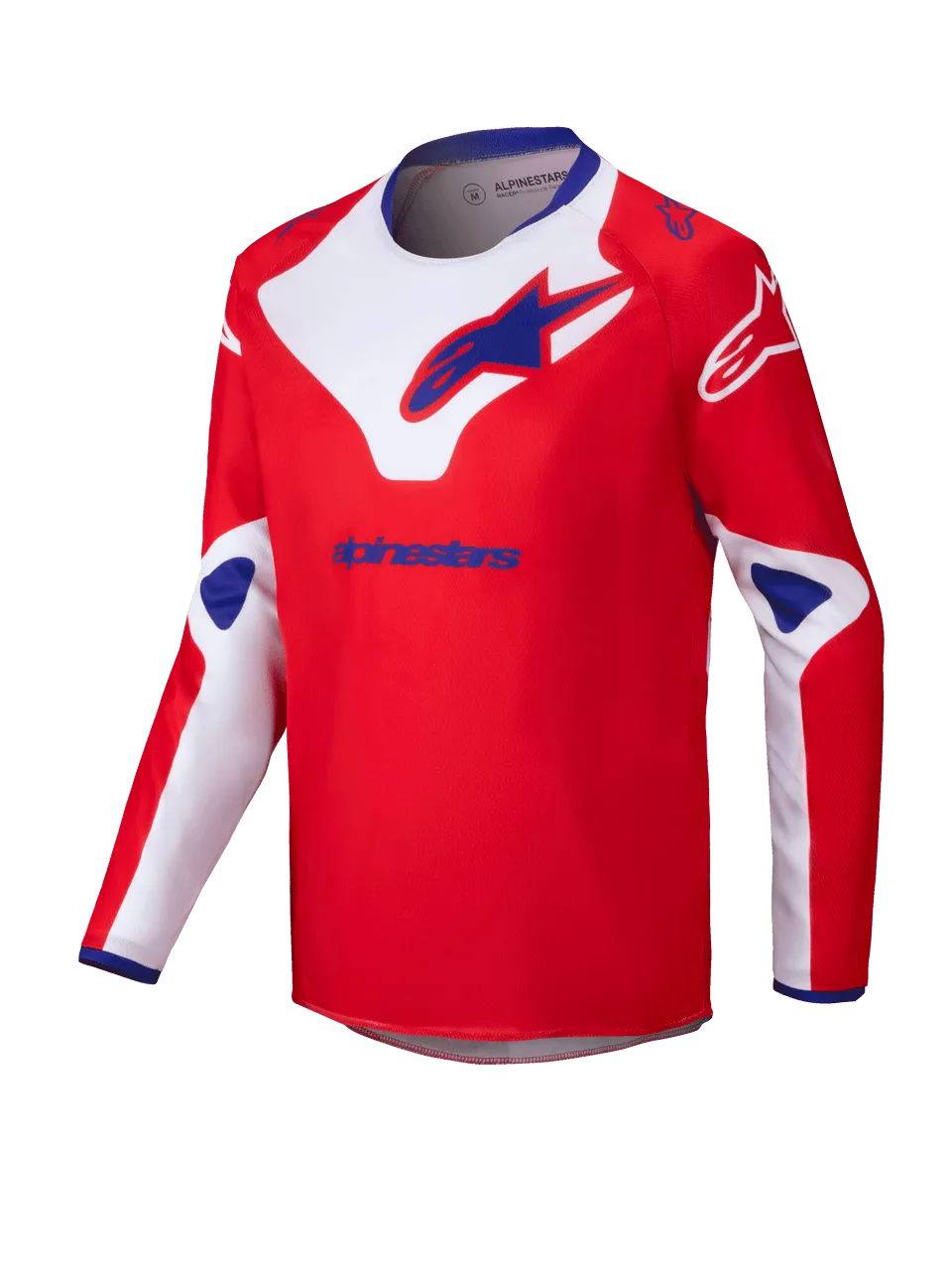 ALPINESTARS 2025 YOUTH RACER VEIL JERSEY - BRIGHT-RED/WHITE