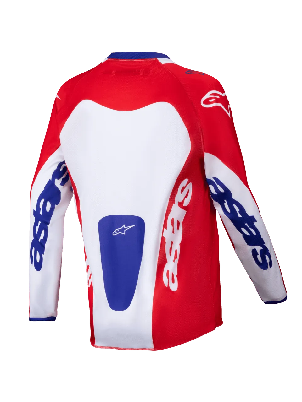 ALPINESTARS 2025 YOUTH RACER VEIL JERSEY - BRIGHT-RED/WHITE