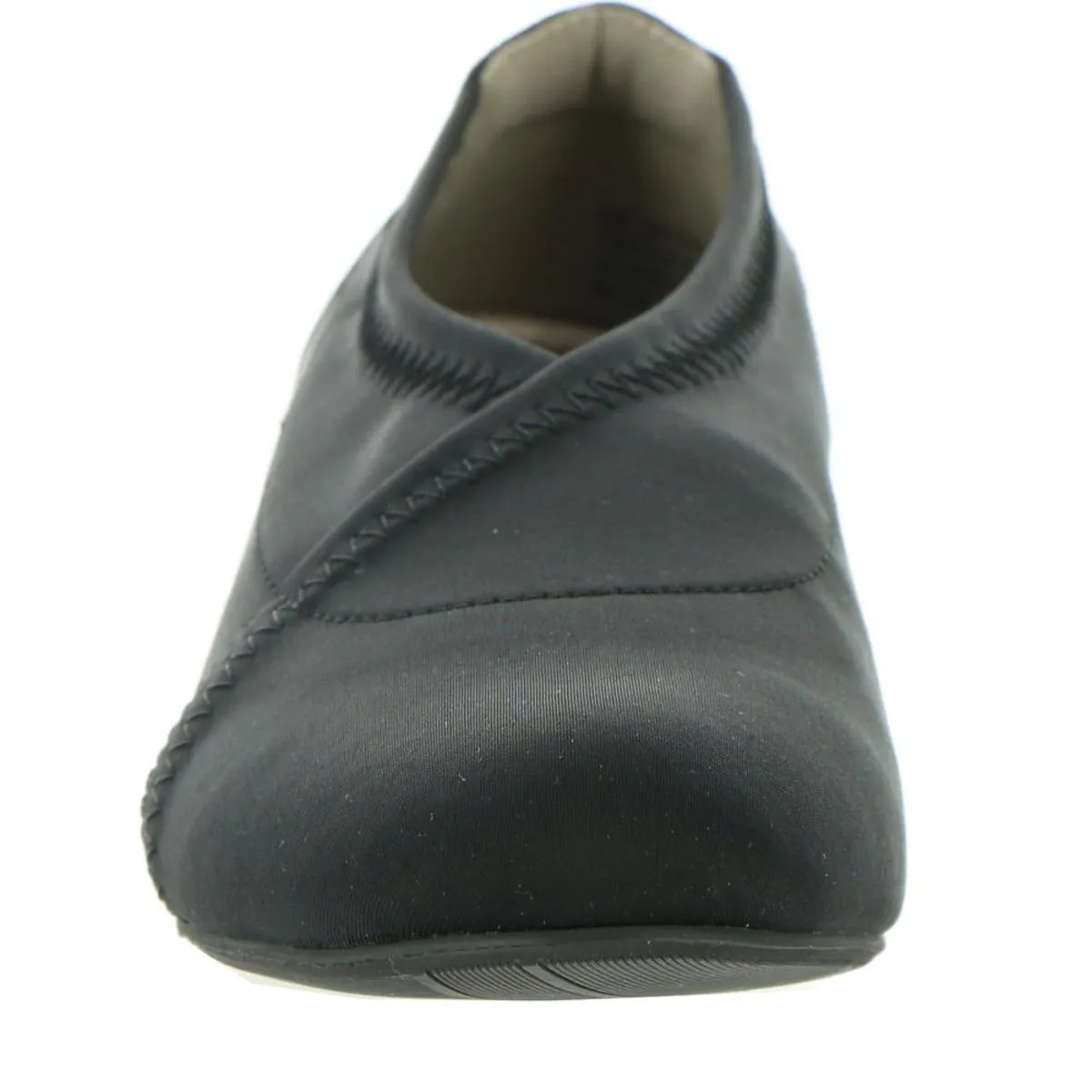 Array Womens Emmy Cushioned Insole Almond Toe Flat Shoes