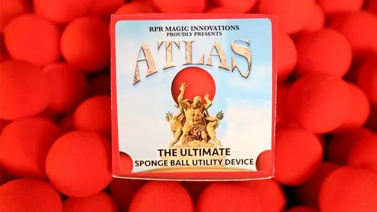 Atlas Sponge Ball Utility Device - Red