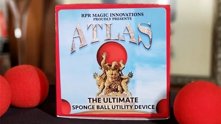 Atlas Sponge Ball Utility Device - Red