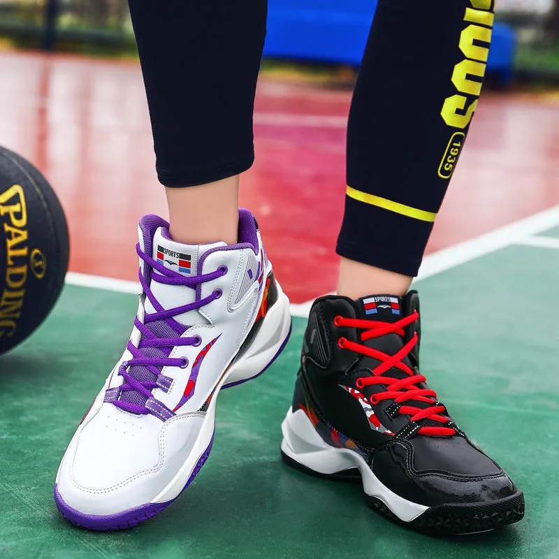 Basketball Male Students Actual Combat Sports Shoes