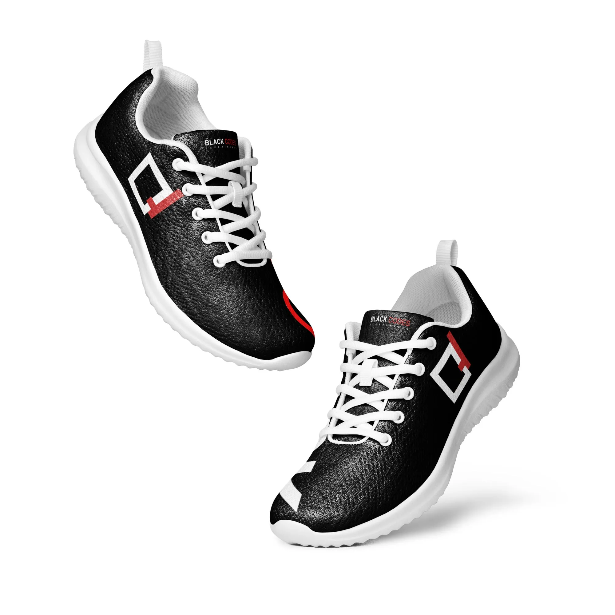 BlackCodes2_UNISEX athletic shoes