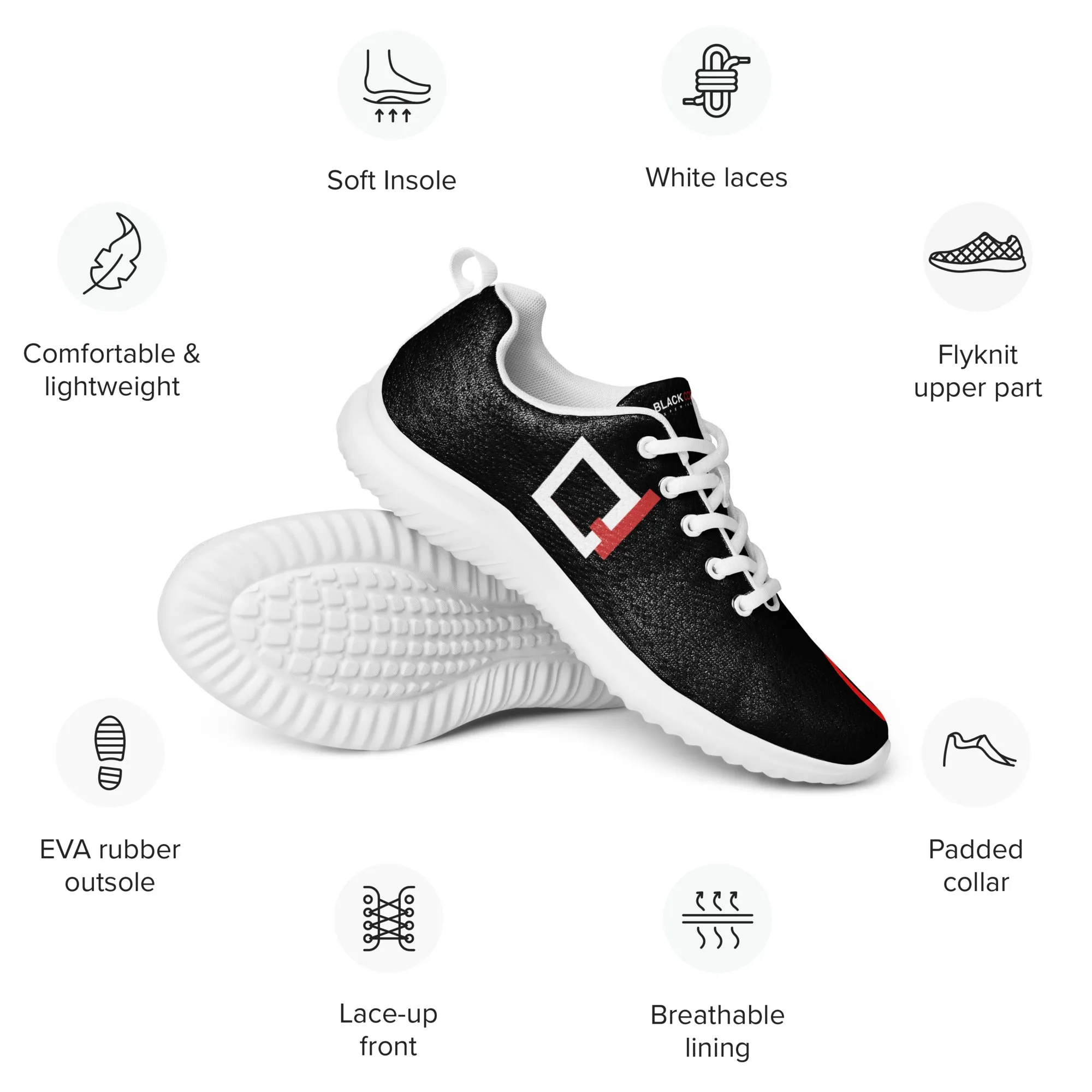 BlackCodes2_UNISEX athletic shoes