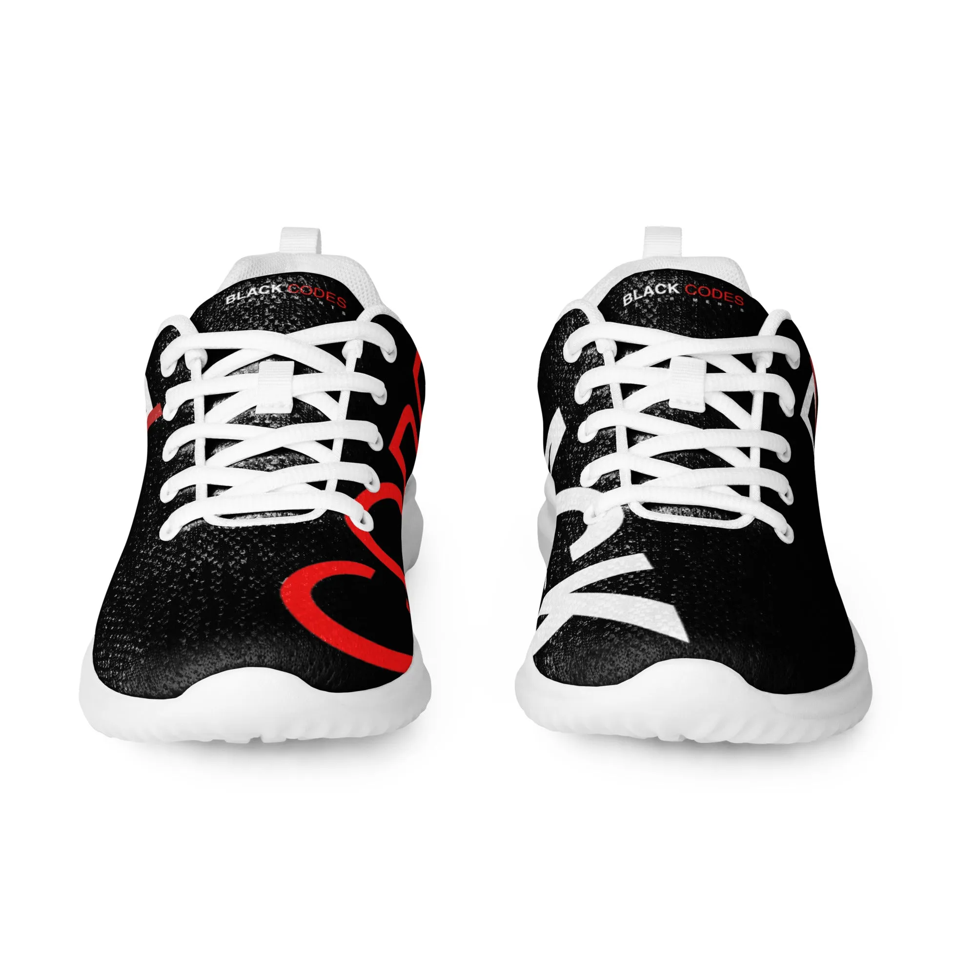 BlackCodes2_UNISEX athletic shoes