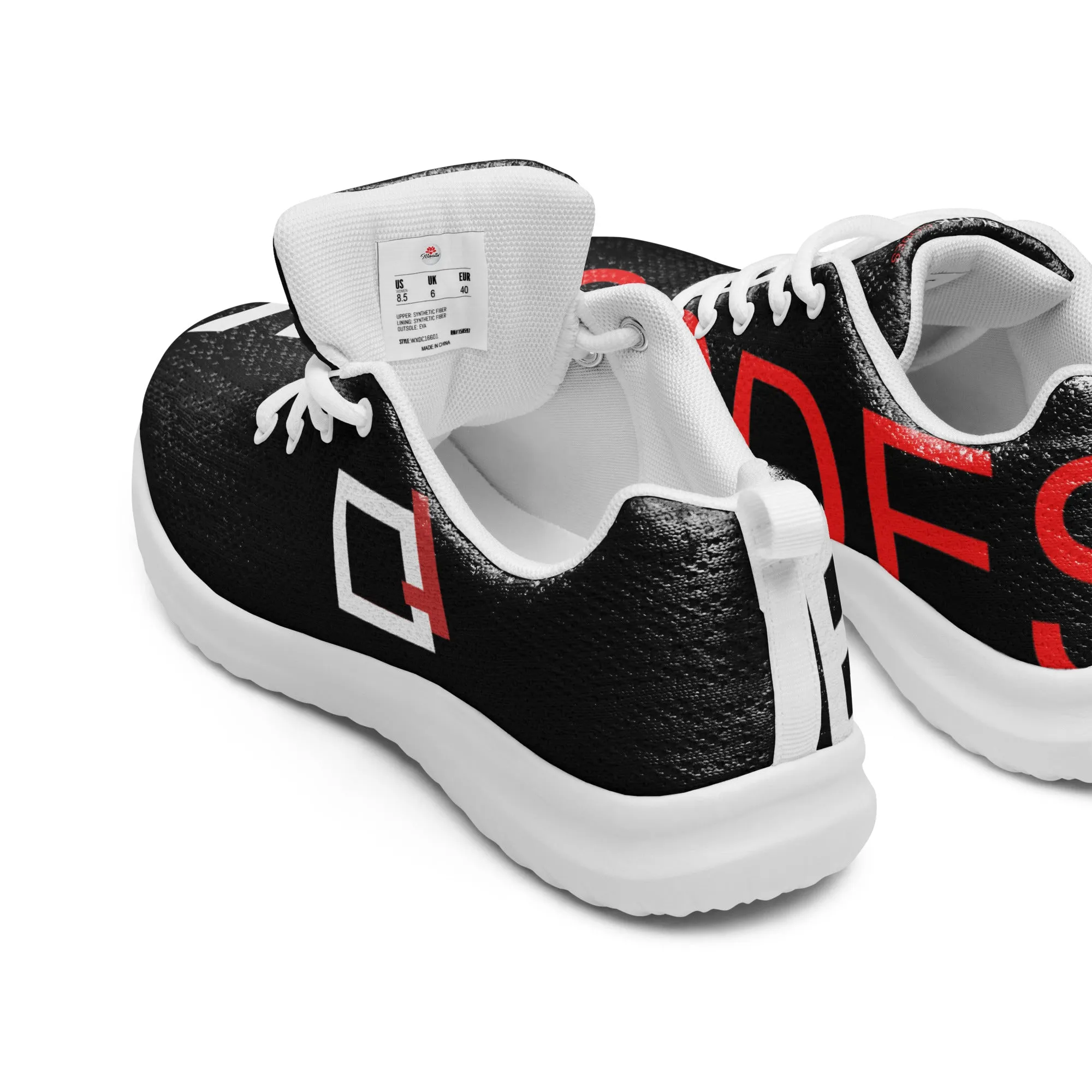 BlackCodes2_UNISEX athletic shoes