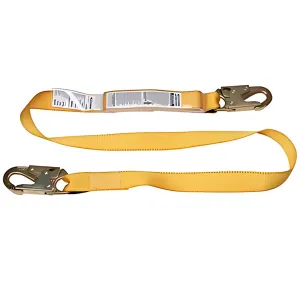 C380006 6ft Shock Absorbing Lanyard (DCELL Shock Pack, 1.75in Web, Snap Hook)