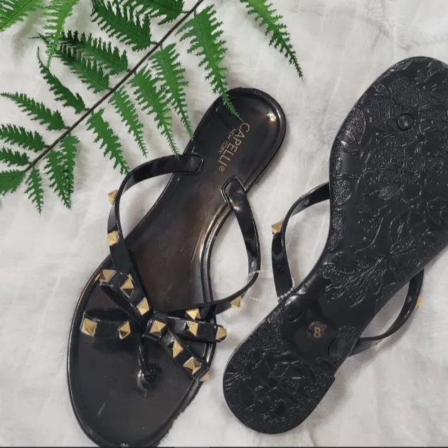 CAPELLI - Studded Bow Slipper