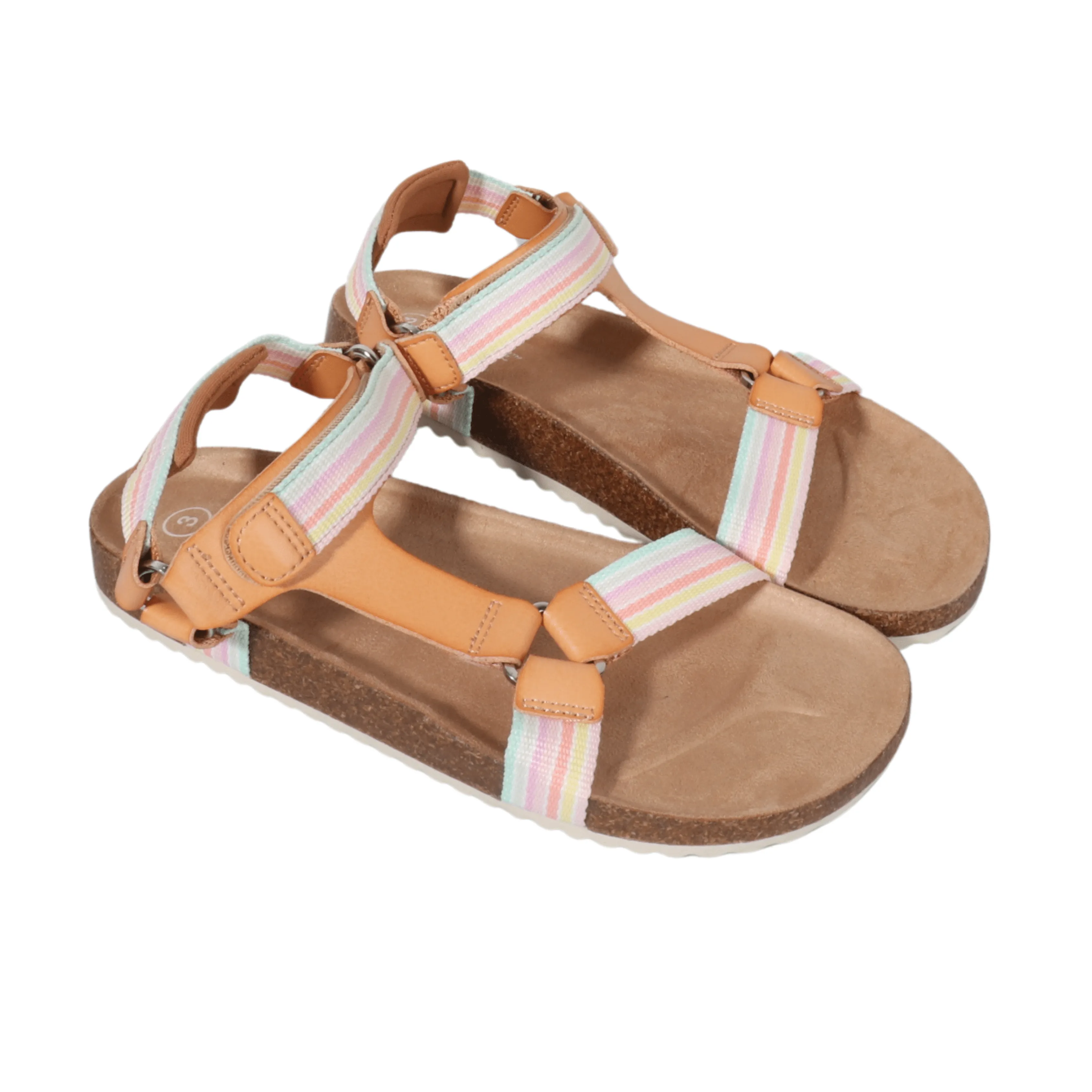 CAT & JACK - Strappy rainbow sandals