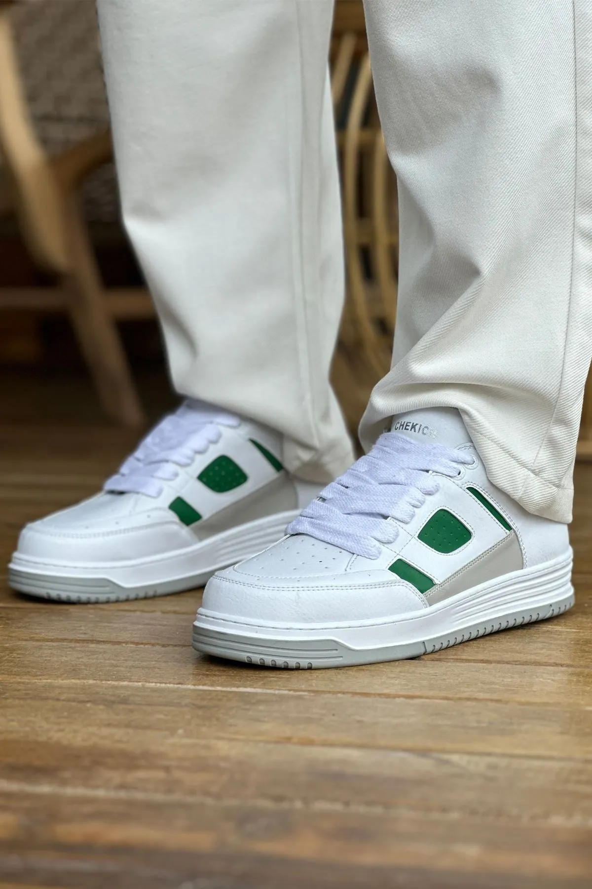 CH2410 CBT Avax Men's Sports Shoes WHITE/GREEN