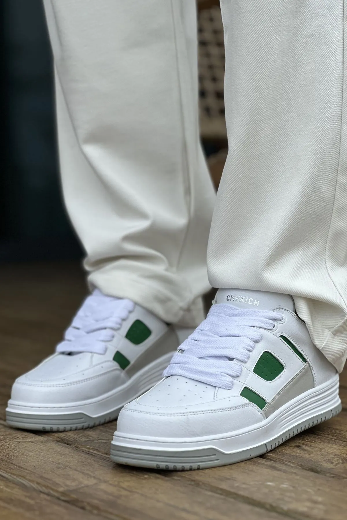 CH2410 CBT Avax Men's Sports Shoes WHITE/GREEN