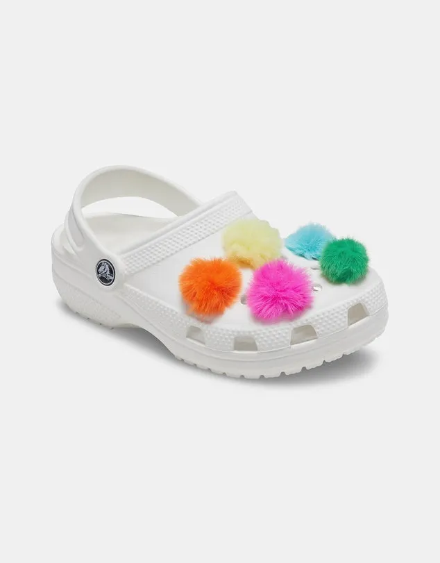 Crocs Jibbitz 80s Neon Puff Ball 5 Pack