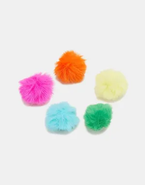 Crocs Jibbitz 80s Neon Puff Ball 5 Pack