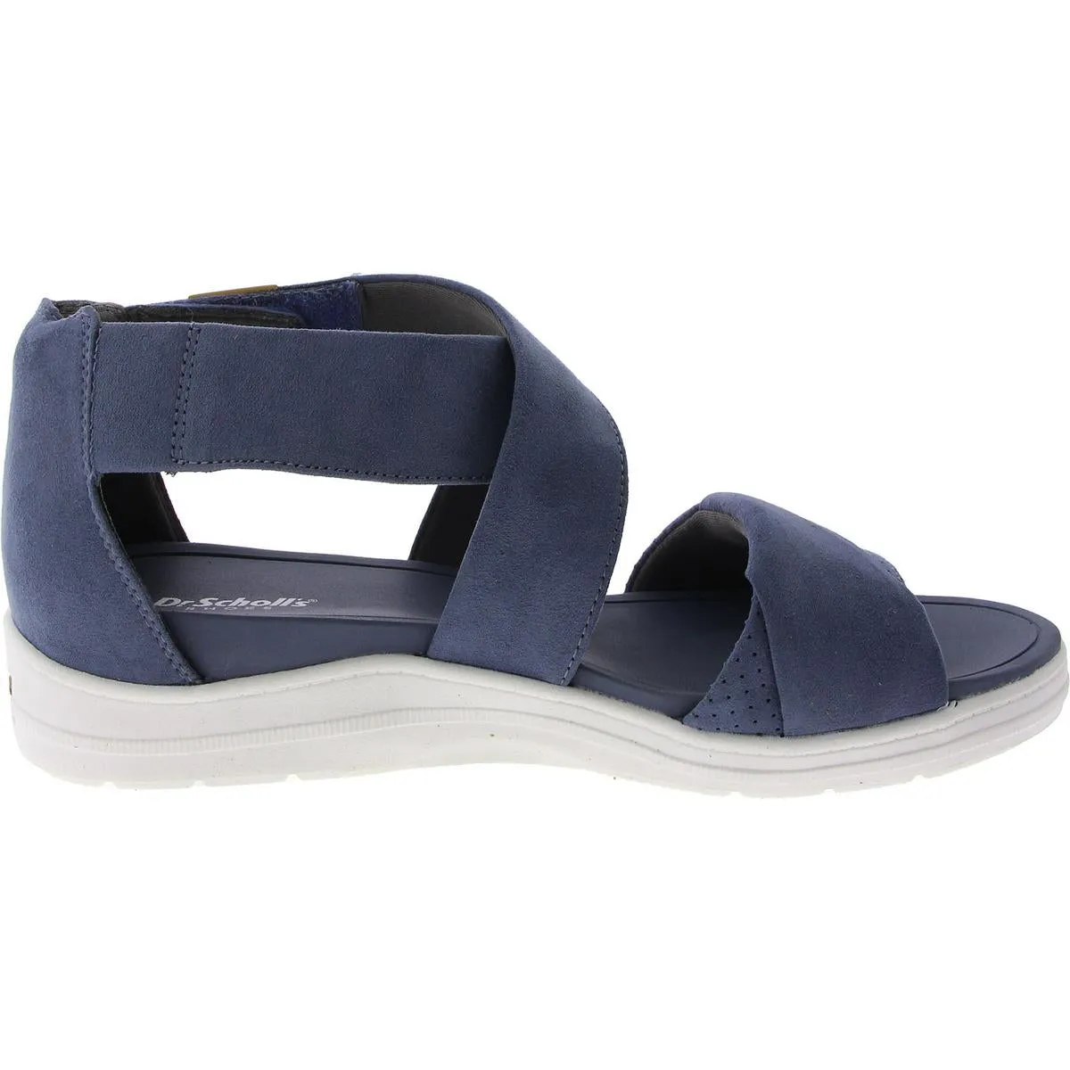 Dr. Scholl's Shoes Womens Time Off Fun Adjustable Criss-Cross Wedge Sandals