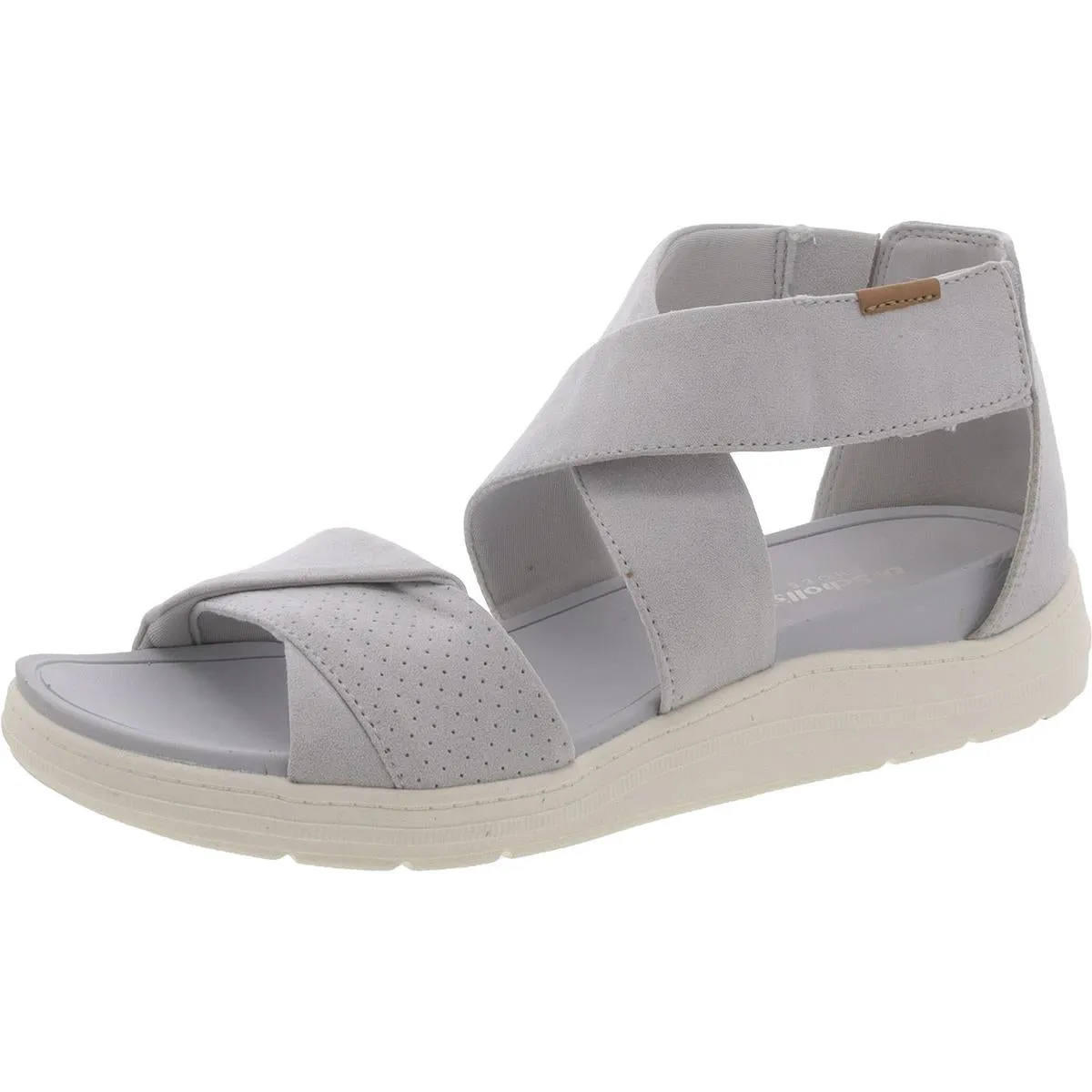 Dr. Scholl's Shoes Womens Time Off Fun Adjustable Criss-Cross Wedge Sandals