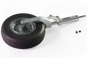 FlightLine B-24 Liberator Shock Absorbing Landing Gear Strut and Tire (Left)