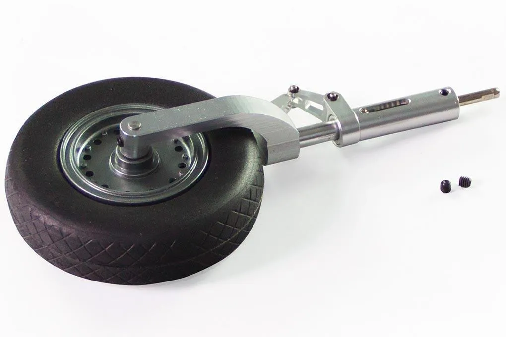FlightLine B-24 Liberator Shock Absorbing Landing Gear Strut and Tire (Left)