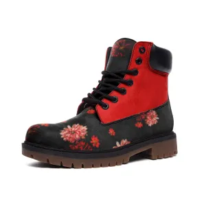 Floral Fever Casual Leather Lightweight boots TB