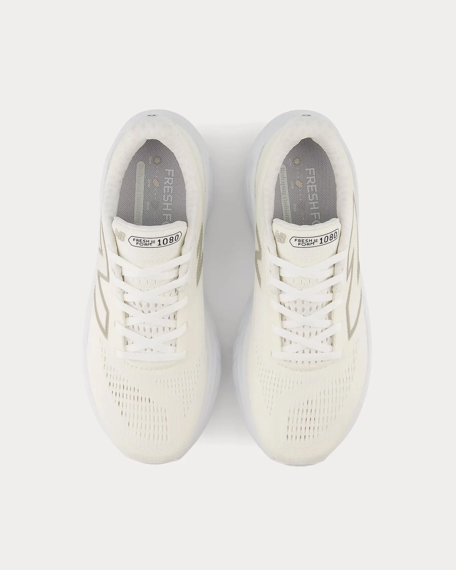 Fresh Foam X 1080v14 White / Light Gold Metallic / Sea Salt Running Shoes