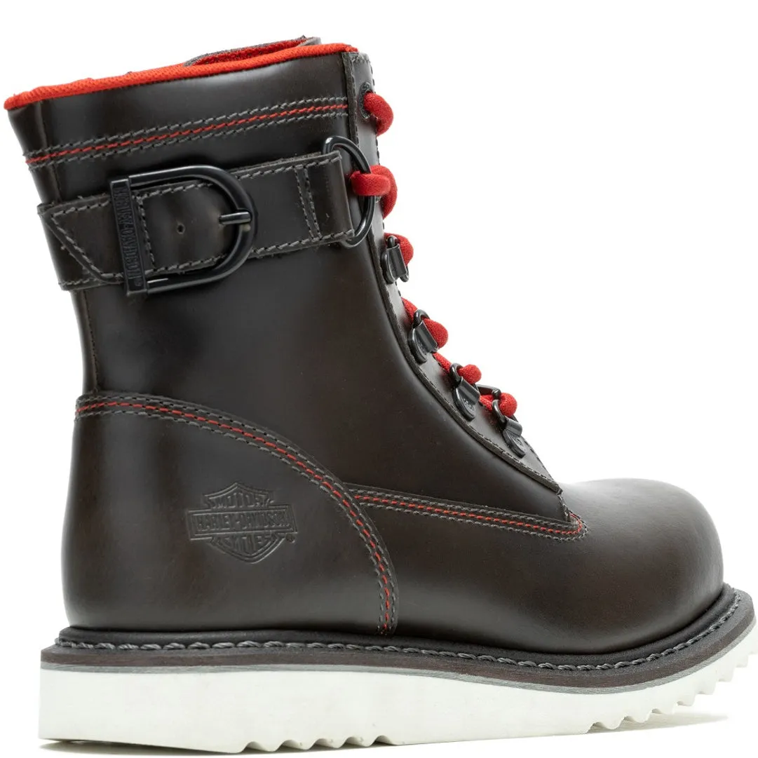 Harley-Davidson Women's Marconi 6-Inch Fashion Boots, Chocolate Brown D87284