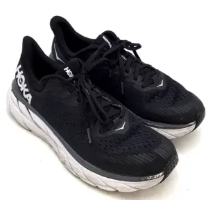 Hoka One One Men's Clifton 7 Black Athletic Shoes - Size 9.5
