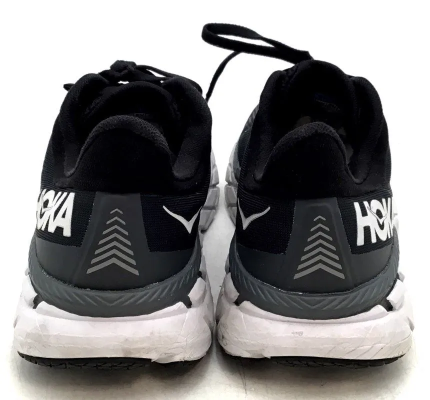 Hoka One One Men's Clifton 7 Black Athletic Shoes - Size 9.5