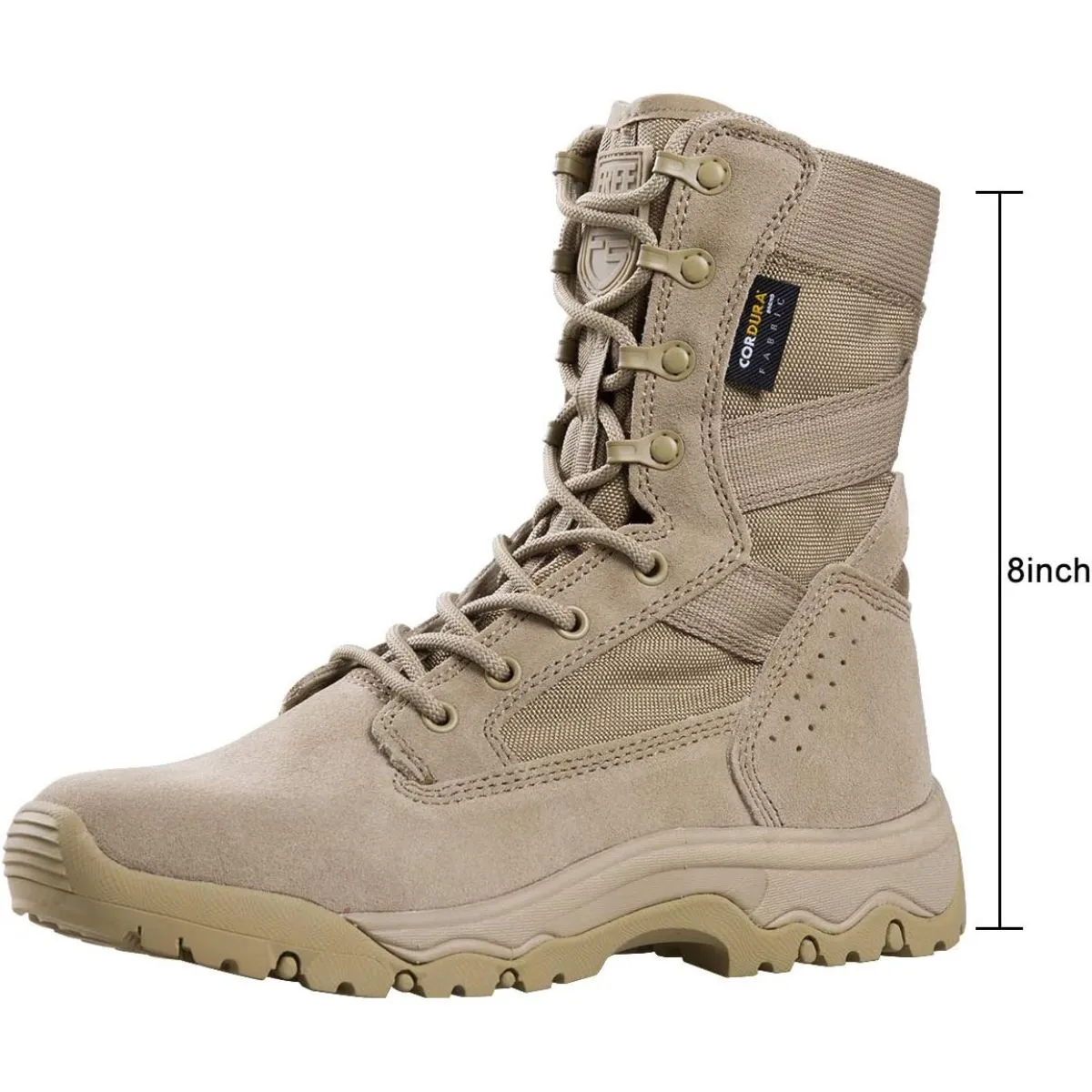 HOPPER 8" Men’s Military Lightweight Tactical Boots