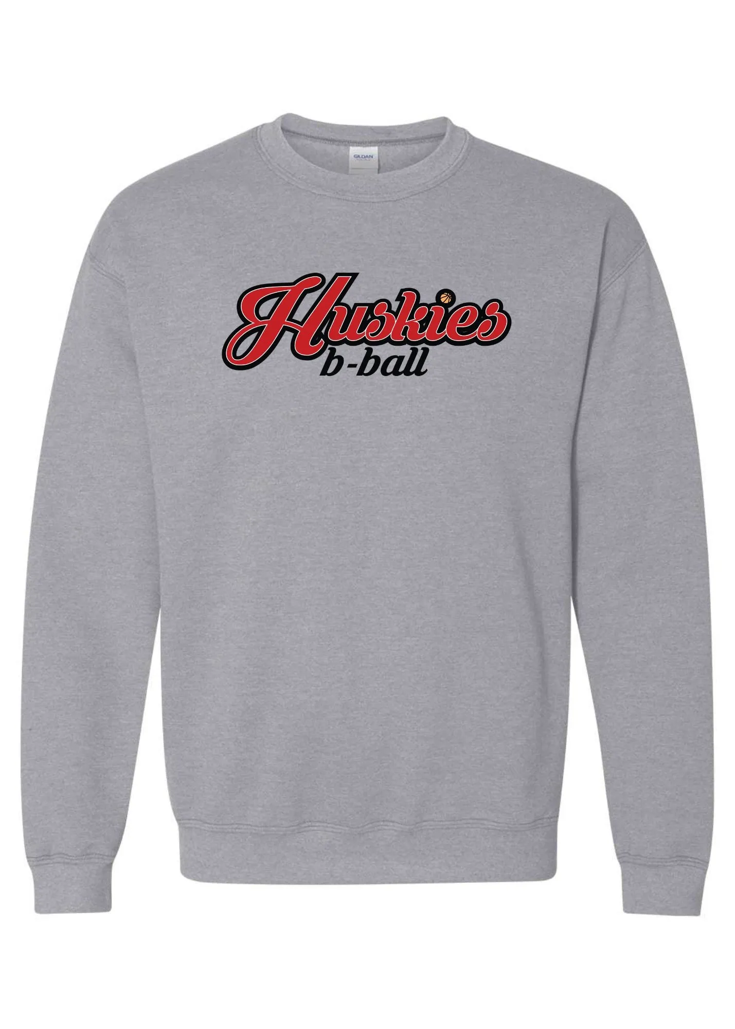 Huskies B-Ball | Adult Crewneck