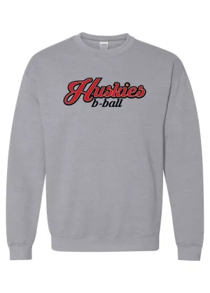 Huskies B-Ball | Adult Crewneck