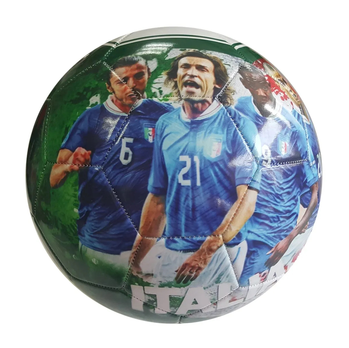 Italy Football Superstar Player Soccer Ball Training Gift Size 5
