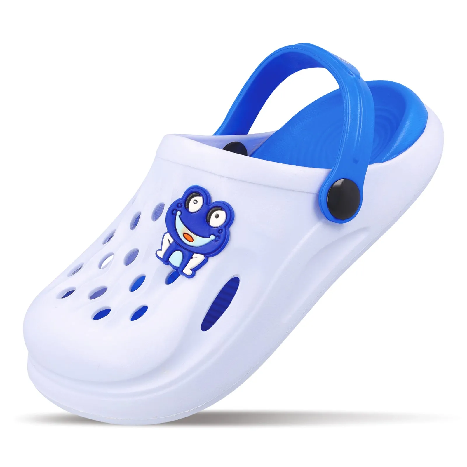 Kid's Clog  - WK360 White Blue