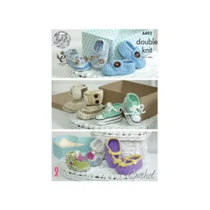 King Cole Crochet Pattern 4492