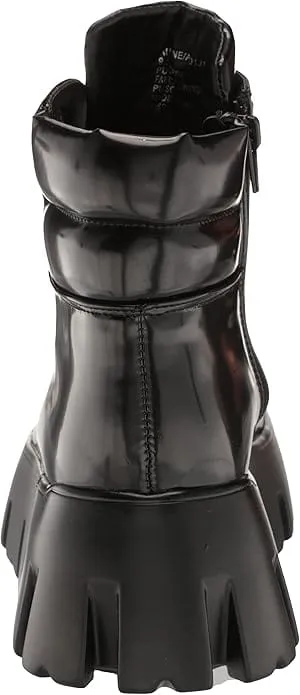 MADDEN GIRL - Lace-up Lug Sole Ankle Boots