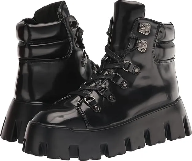 MADDEN GIRL - Lace-up Lug Sole Ankle Boots