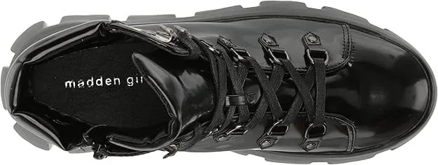 MADDEN GIRL - Lace-up Lug Sole Ankle Boots