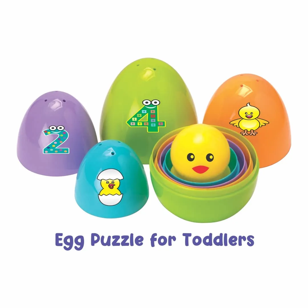 Magicwand® Plastic Cuppy Shappy 3-in-1 for Baby & Toddlers Educational Toy【Made in India】【18 Months & Up】【Pack of 3 Items】【Multi-Colored】