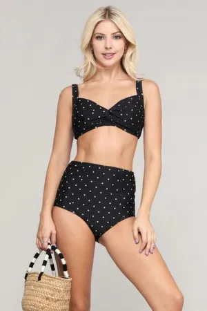 Marina West Take a Dip Twisted High-Rise Bikini Set - Dive into Style!