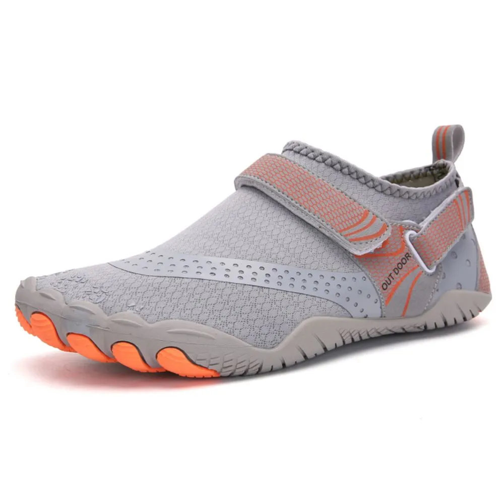 Men’s & Women’s Water Shoes Barefoot Quick Dry Aqua Sports - Grey Size EU42 = US8
