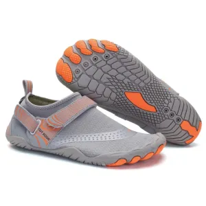 Men’s & Women’s Water Shoes Barefoot Quick Dry Aqua Sports - Grey Size EU42 = US8