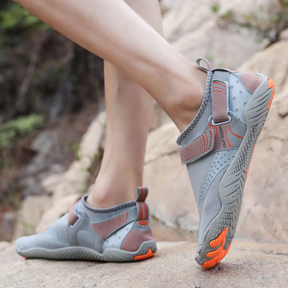 Men’s & Women’s Water Shoes Barefoot Quick Dry Aqua Sports - Grey Size EU42 = US8