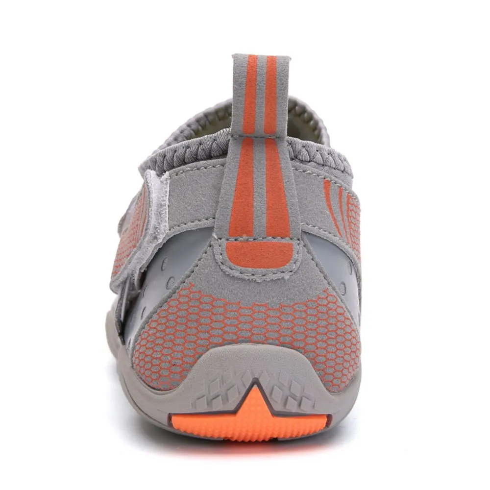 Men’s & Women’s Water Shoes Barefoot Quick Dry Aqua Sports - Grey Size EU42 = US8